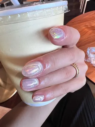 ネイル 金 柚嬉のネイルデザイン