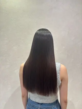 ロング 艶髪専門💎縮毛矯正 ・髪質改善/山田梨央のヘアスタイル