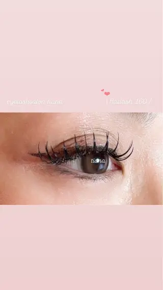 マツエク・マツパ ♡tiana juna˖ ࣪⊹のマツエク・マツパデザイン