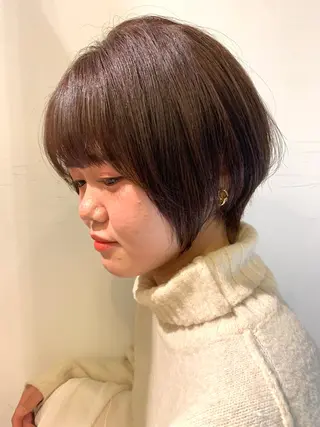 ショート カラー 園 冬稀のヘアスタイル