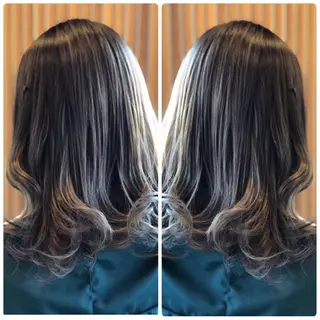 ミディアム カラー 小山内 龍一郎 店長のヘアスタイル