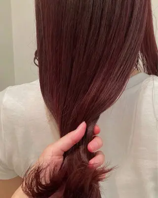 ロング カラー KANO🌷 艶カラーのヘアスタイル