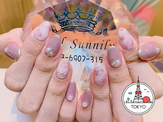 ネイル 長さだし専門店 M2　rikaのネイルデザイン