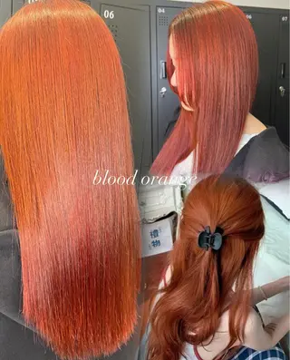 ロング カラー ハイトーン/髪質改善 🦋岩渕かすが🖤のヘアスタイル