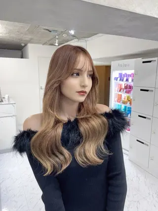 ロング loa所属・🦋韓国hair🦋 エクステ店長sakiのヘアスタイル