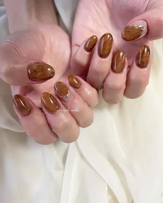 ネイル 𝐠𝐨𝐫𝐢 𝐧𝐚𝐢𝐥のネイルデザイン