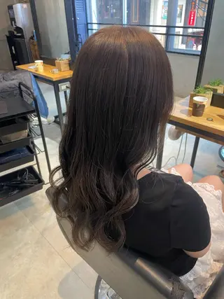 カラー HAYATA/透明感 /派手髪/ケアブリのヘアスタイル