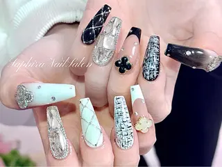 カラー Saphiraネイル サロン錦糸町のネイルデザイン