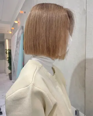 ショート カラー minami🪷 暖色カラーのヘアスタイル