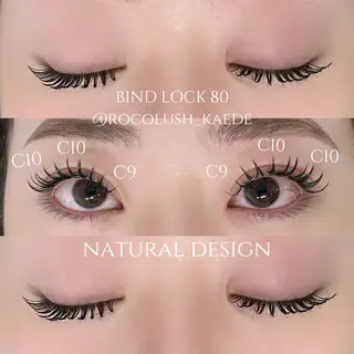 マツエク・マツパ 武田 楓のマツエク・マツパデザイン