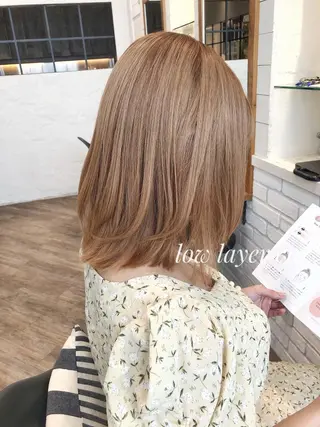 ショート Hair Salon BOTTOMS所属・✨透明感ケアカラー✨ 長野ゆきなのヘアスタイル