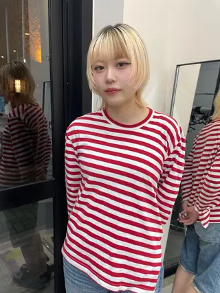 ショート ボブカットモデル/パ ーマ/harunaのヘアスタイル