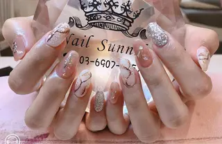 ネイル 長さだし専門店 M2　rikaのネイルデザイン