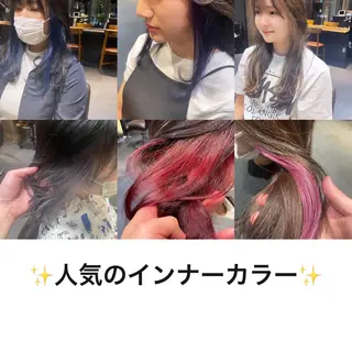 カラー ブリーチ＆縮毛矯正 🧸tomoki🧸のヘアスタイル