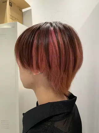 ショート カラー 推し活応援♡ 髙橋奈央のヘアスタイル