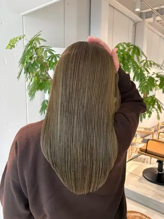 ロング カラー 明瀬　咲良🩰 ヘアセットのヘアスタイル