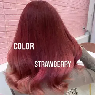 セミロング カラー エクステ🩵ブリーチ 韓国ヘア🩵KAEのヘアスタイル