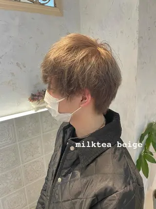 メンズ Kanami/韓国風 /艶カラーのヘアスタイル