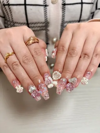 ネイル I P'ink nail salon所属・I pinknail 韓国風·持ち込み専門のネイルデザイン