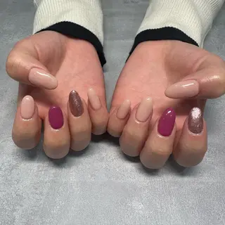 ネイル 🩷🩵mm.大宮 Riyo🧸🩵🩷のネイルデザイン