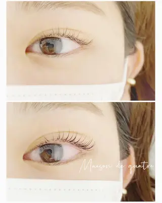 マツエク・マツパ Maison de quatreのマツエク・マツパデザイン