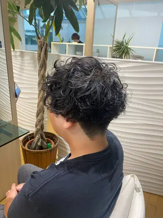 パーマ メンズ I's hair NUBOU所属・小守林 蘭のヘアスタイル