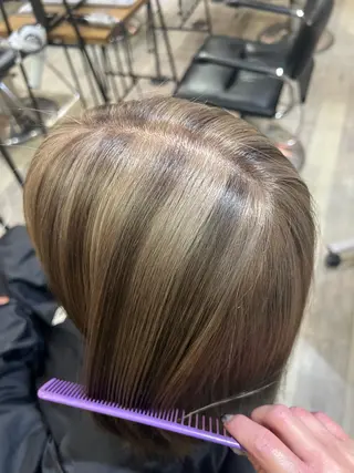 ミディアム カラー yuuna. 🪽のヘアスタイル