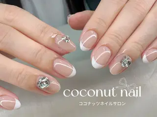 ネイル 神田 ココナッツのネイルデザイン