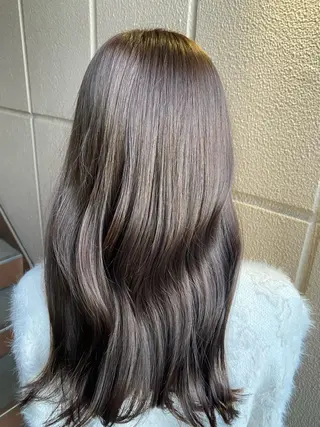 ロング 銀座⚜️【脱白髪染め 美髪矯正】トグチのヘアスタイル