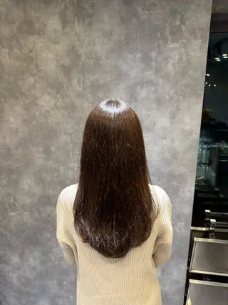 セミロング カラー PLUSISM Velen所属・Kanari Ryuのヘアスタイル