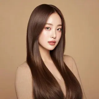 ロング 顔周り指名NO.1 🤍似合わせ／Maoのヘアスタイル