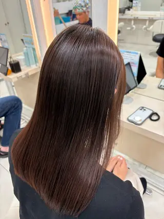 ミディアム パーマ 髪質改善/艶カラー/ メンズパーマ/鈴木のヘアスタイル