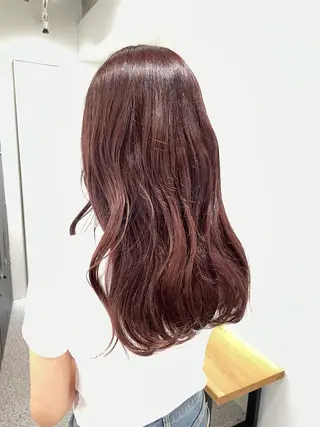 ロング カラー GO TODAY SHARE SALON 原宿本店所属・ブリーチ/ハイトーン 艶カラー/ユリナのヘアスタイル