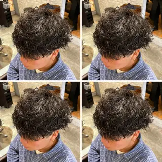 ミディアム パーマ メンズ 🔹似合わせ✖️垢抜 け職人/ℕ𝕆ℝ𝕀のヘアスタイル