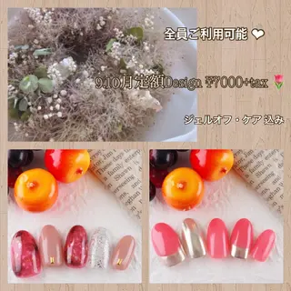 ネイル ネイルPetit Ribbonのネイルデザイン