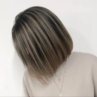 ショート カラー アンドウ ユウ/ レイヤーカット/韓国のヘアスタイル