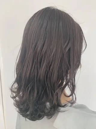 セミロング メンズパーマ/難波/ 心斎橋　室園亮佑のヘアスタイル