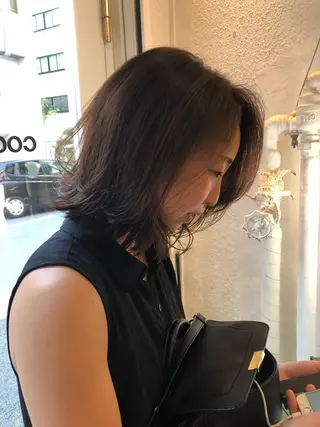 ショート カラー ボブ/ミニボブ/ 立河今日子のヘアスタイル