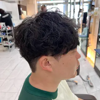パーマ メンズ アグヘアーシータ所属・🤩メンズカット/ パーマ山本🤩のヘアスタイル