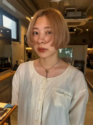 ショート 石原 実のヘアスタイル