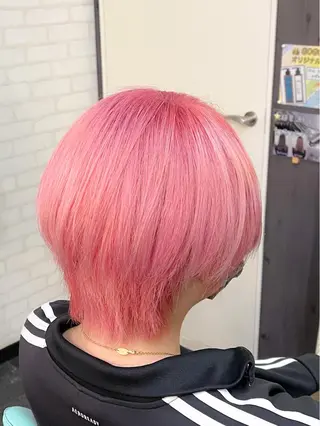 ショート カラー Kimura Shinyaのヘアスタイル