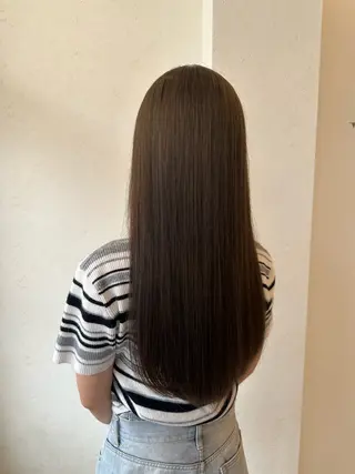 ロング 中谷 瑞稀のヘアスタイル