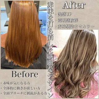 ロング カラー MiL所属・✨ハイトーン✨ 濱田知孝のヘアスタイル