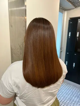 セミロング louwe 武藤幸世のヘアスタイル