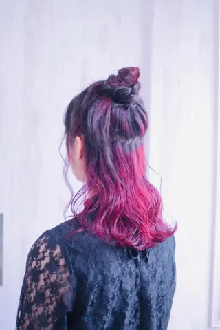 ミディアム GATE.所属・GATE. staffのヘアスタイル