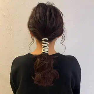 セミロング m ā l o.🌷 サカモトマイコのヘアスタイル