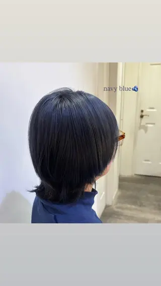 カラー あずみ🪽顔周りレイ ヤー×オリーブ🫒のヘアスタイル