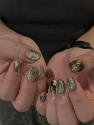 ネイル salon village所属・miku ニュアンス/個性派のネイルデザイン