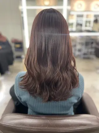 ミディアム カラー Silk-lei【銀座店】所属・銀座/美髪縮毛矯正 /髪質改善/山本翔華のヘアスタイル