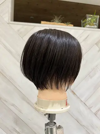 ショート レイヤー/似合わせ カット横川夕華🫧のヘアスタイル